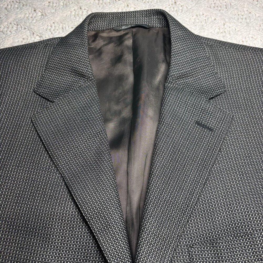 Canali Silk Wool Blazer Elegant Tailored Design Sport Coat Sz 52L‎ EU 42L US